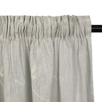 Gerster 40742 0840 lichtgrijs - 245 x 140 cm (hoogte x breedte)