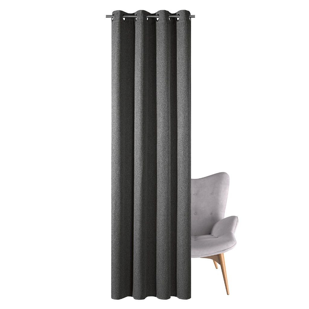 Gerster 41163 0810 antraciet - 245 x 140 cm (hoogte x breedte)