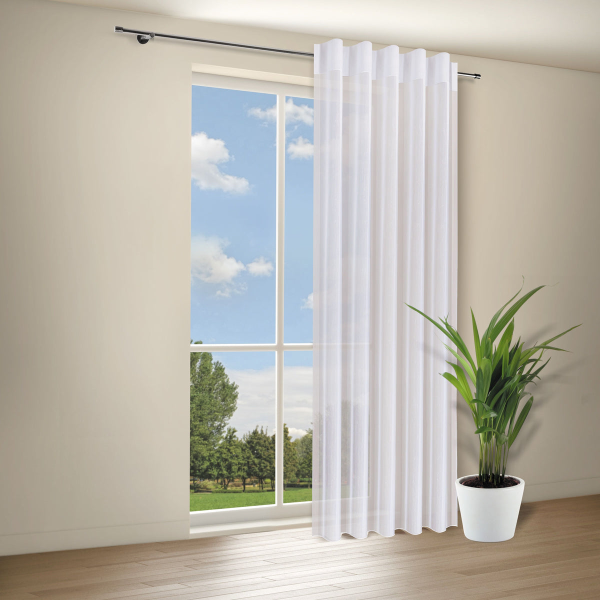 Gerster 11084 0001 wit - 150 cm stofhoogte