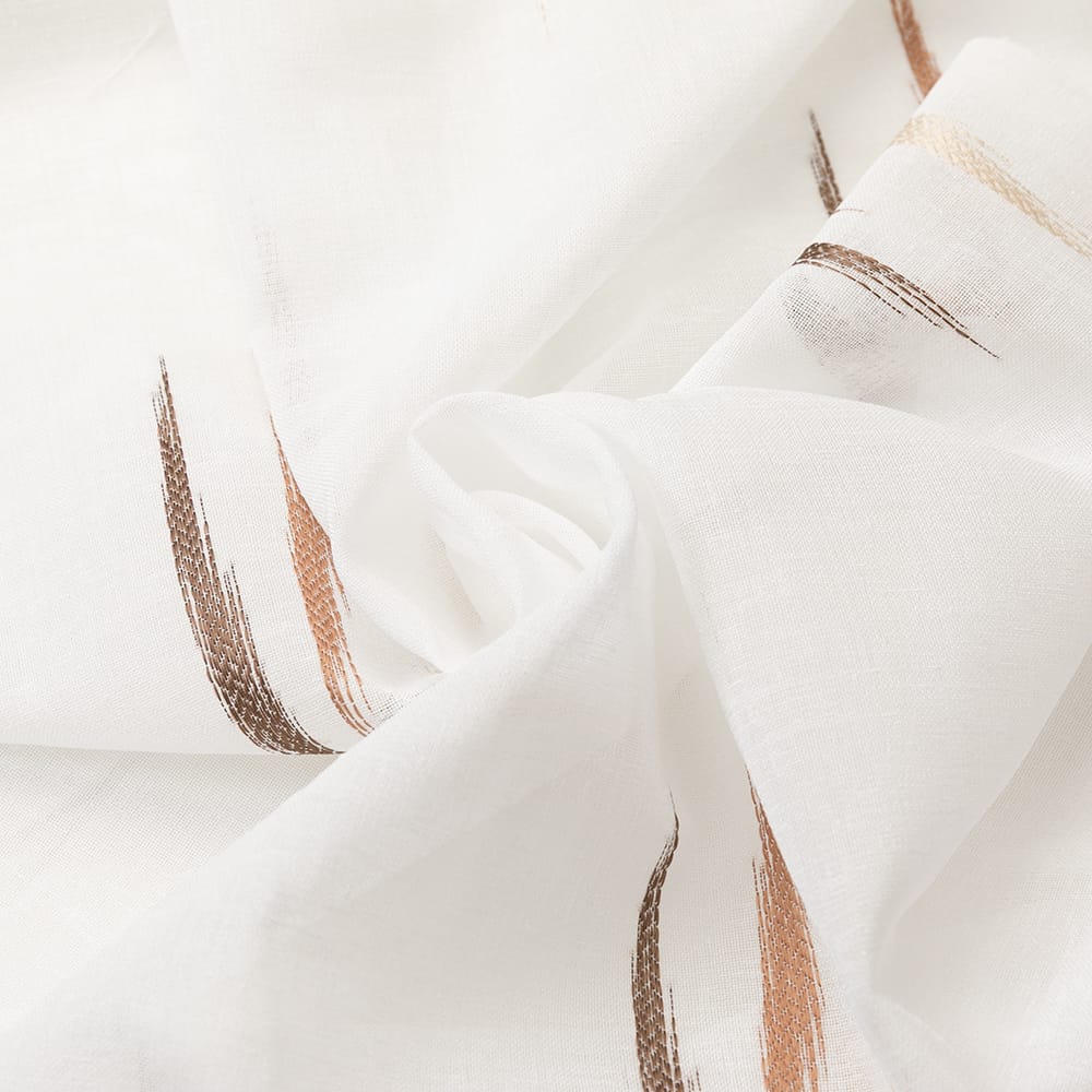 Ikata – Off White met Bruin – 2 — 300 cm