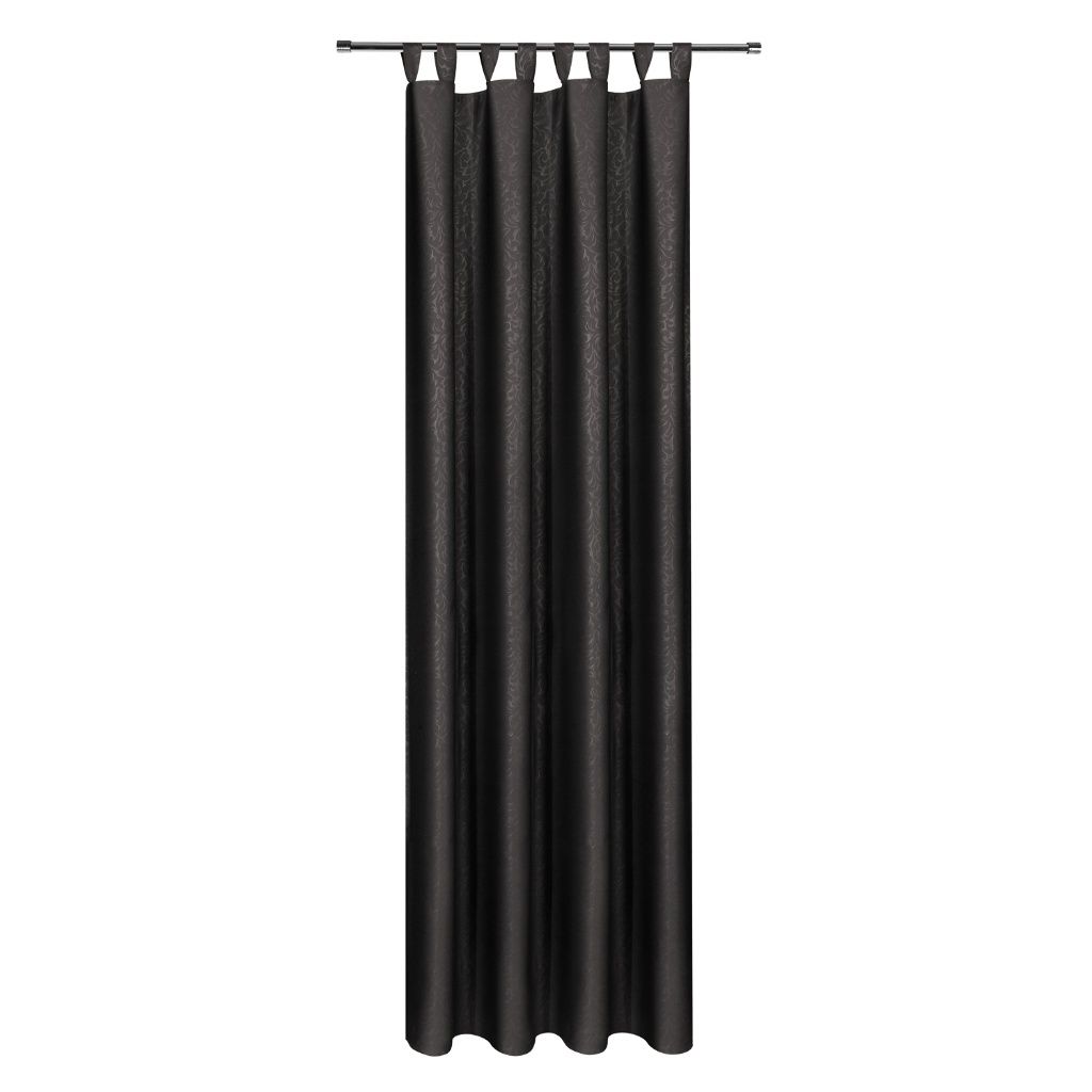 Gerster 40444 0999 zwart - 245 x 140 cm (hoogte x breedte)
