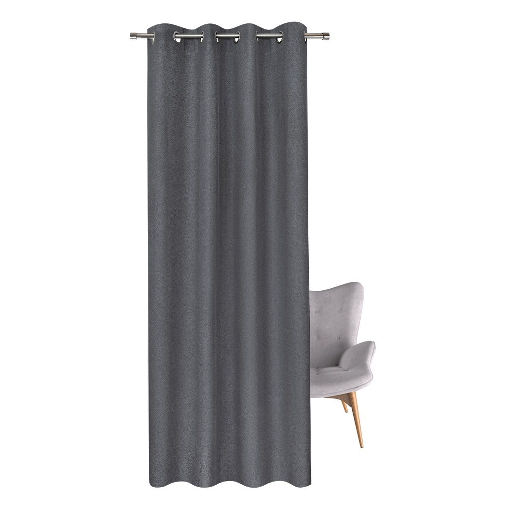 Gerster 41048 0810 antraciet - 245 x 140 cm (hoogte x breedte)