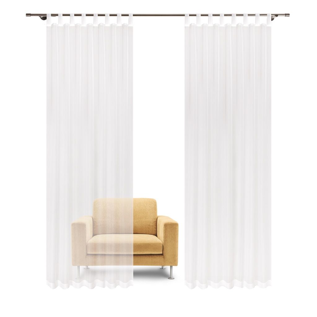 Gerster 4056 0001 wit - 225 x 140 cm (hoogte x breedte)