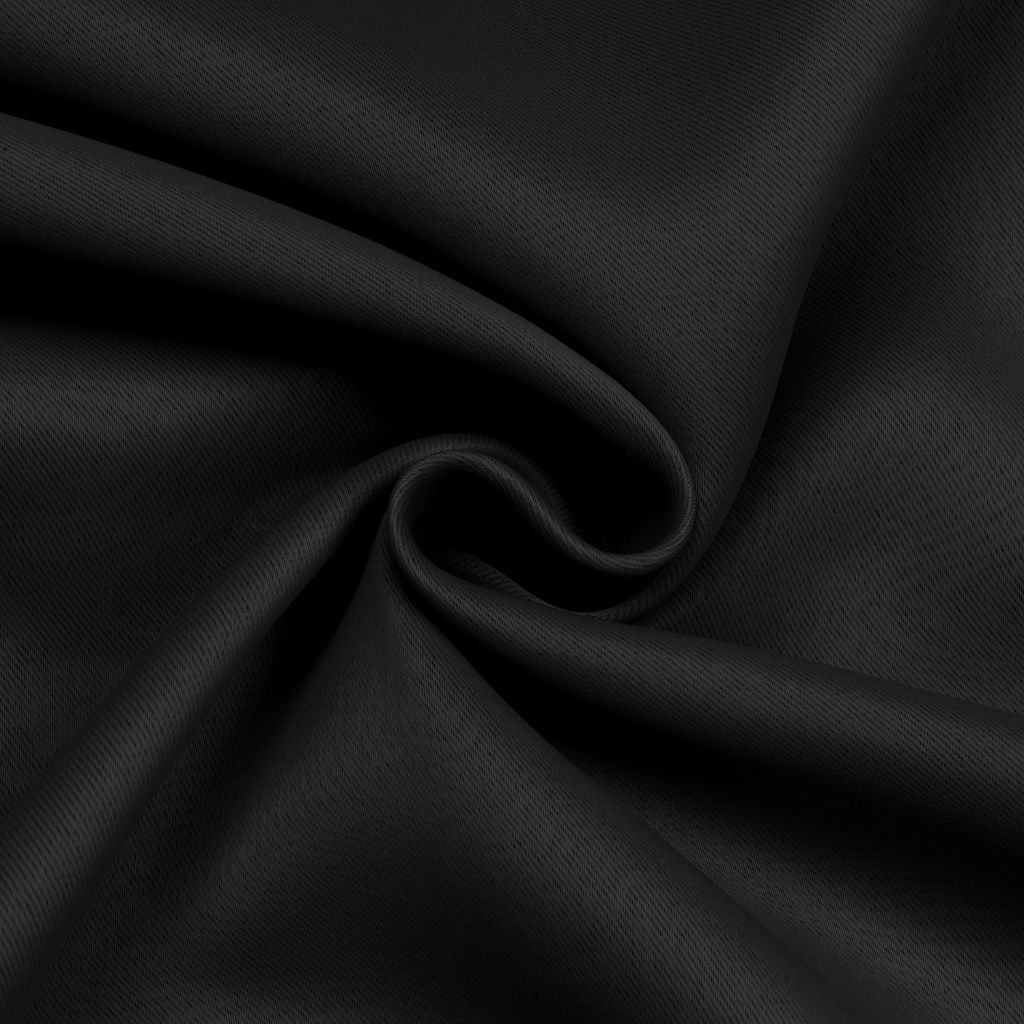 Gerster 41140 0999 zwart - 245 x 145 cm (hoogte x breedte)