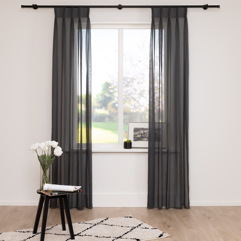 Kantoner – Antraciet – 53 — 295 cm