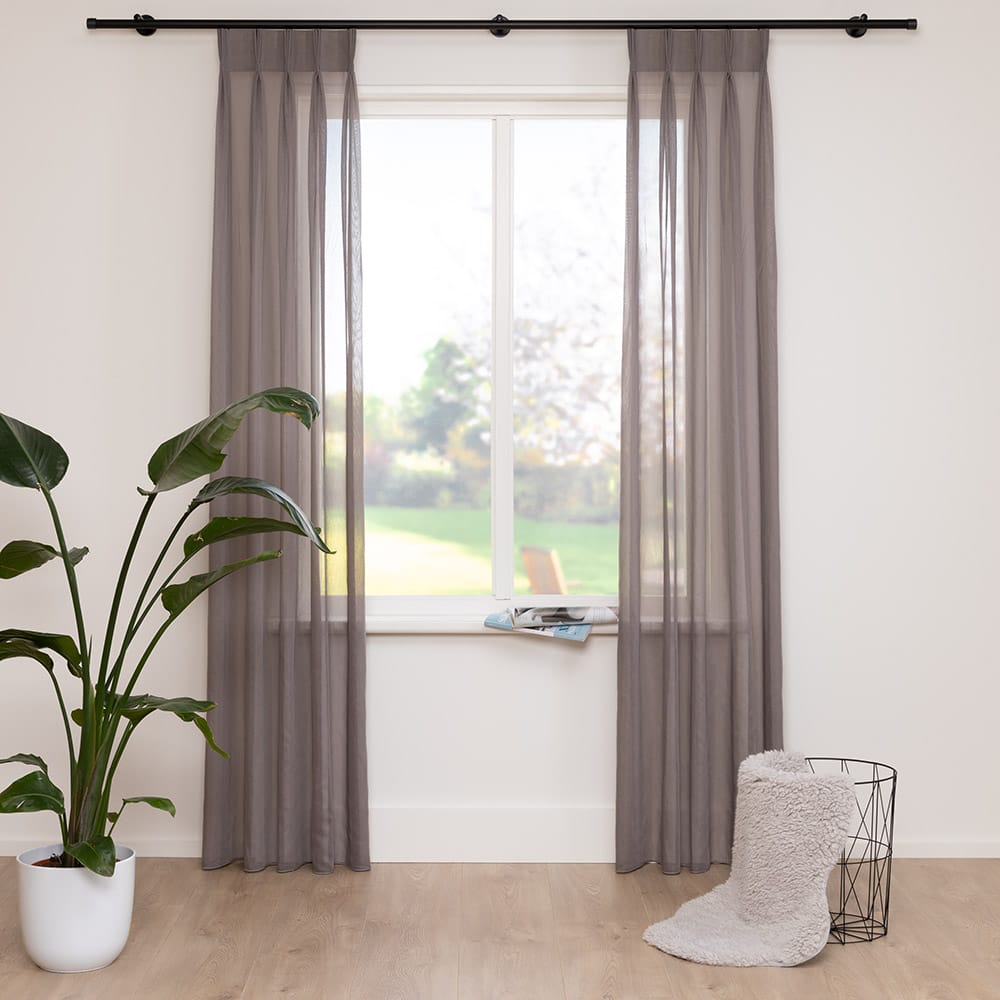 Kantoner – Donker Taupe – 82 — 295 cm
