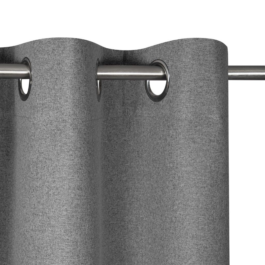 Gerster 41048 0810 antraciet - 245 x 140 cm (hoogte x breedte)