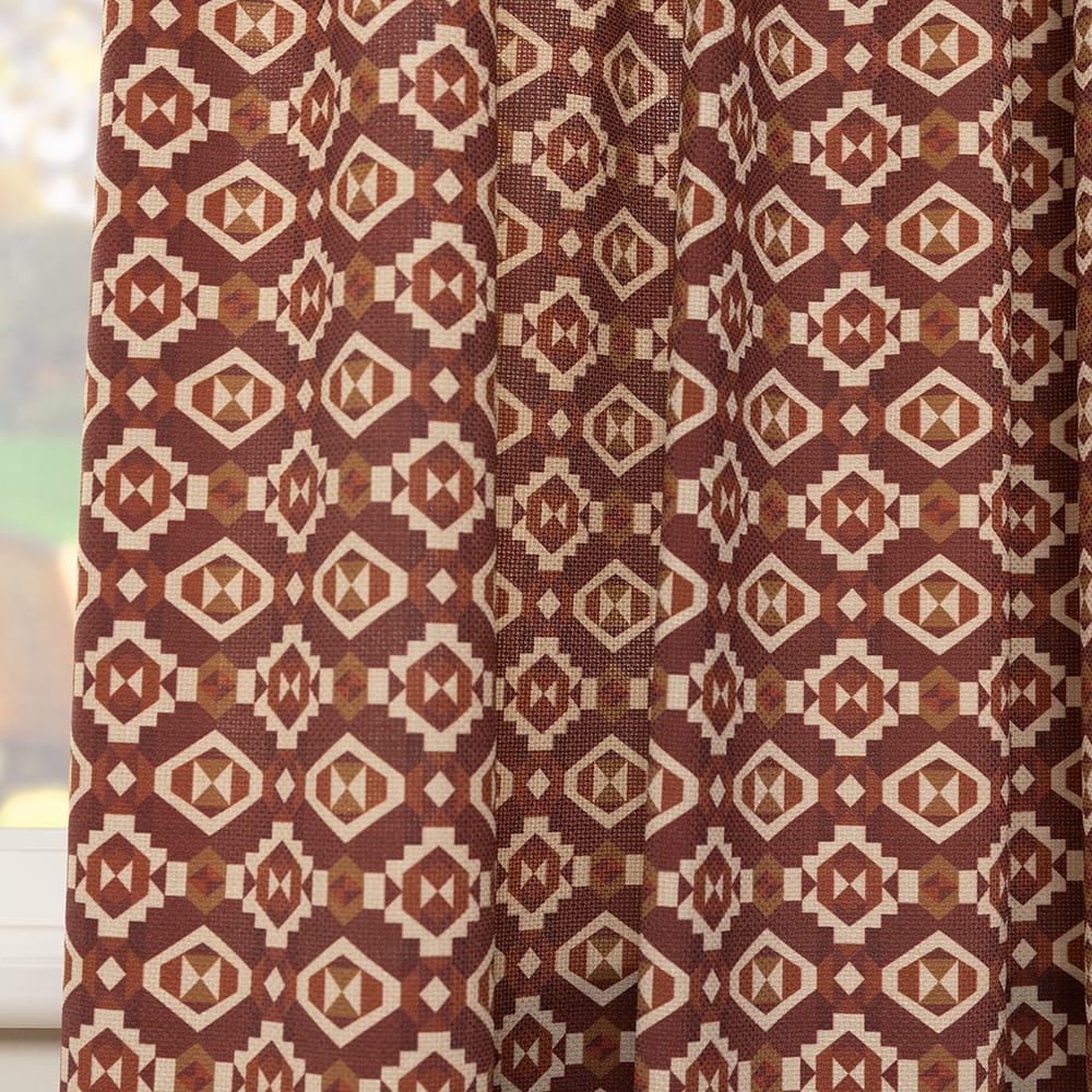 Kelim F.R. – Bordeaux Rood – 98 — 136 cm