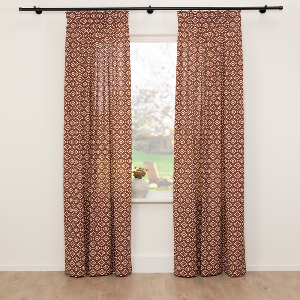 Kelim F.R. – Bordeaux Rood – 98 — 136 cm