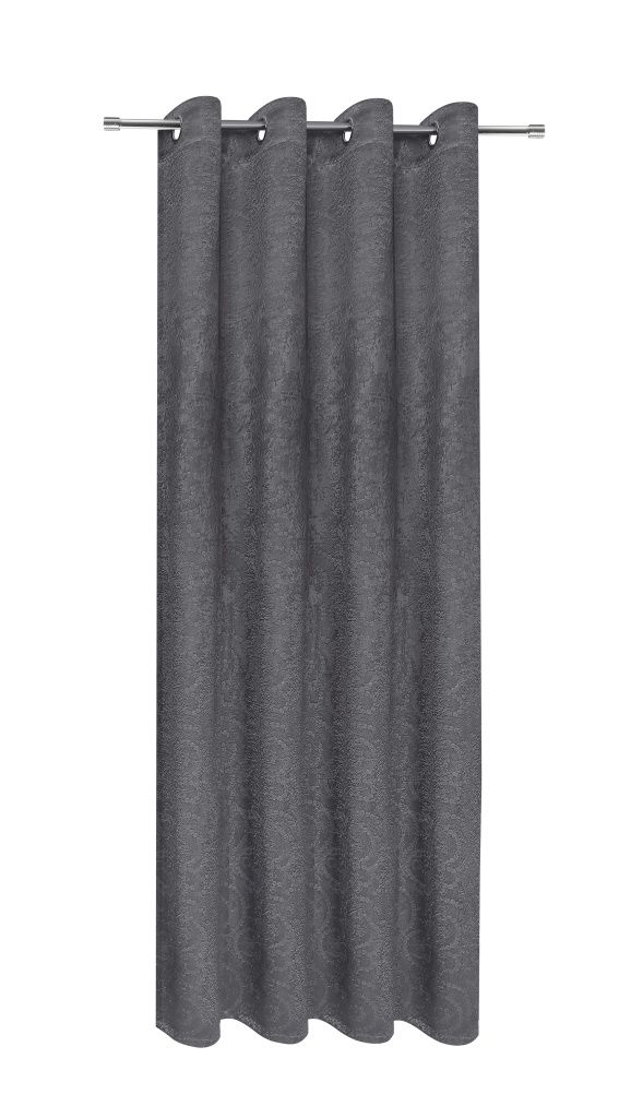 Gerster 40974 0810 antraciet - 245 x 140 cm (hoogte x breedte)