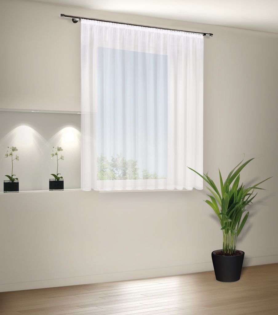 Gerster 40938 0001 wit - 180 x 450 cm (hoogte x breedte)