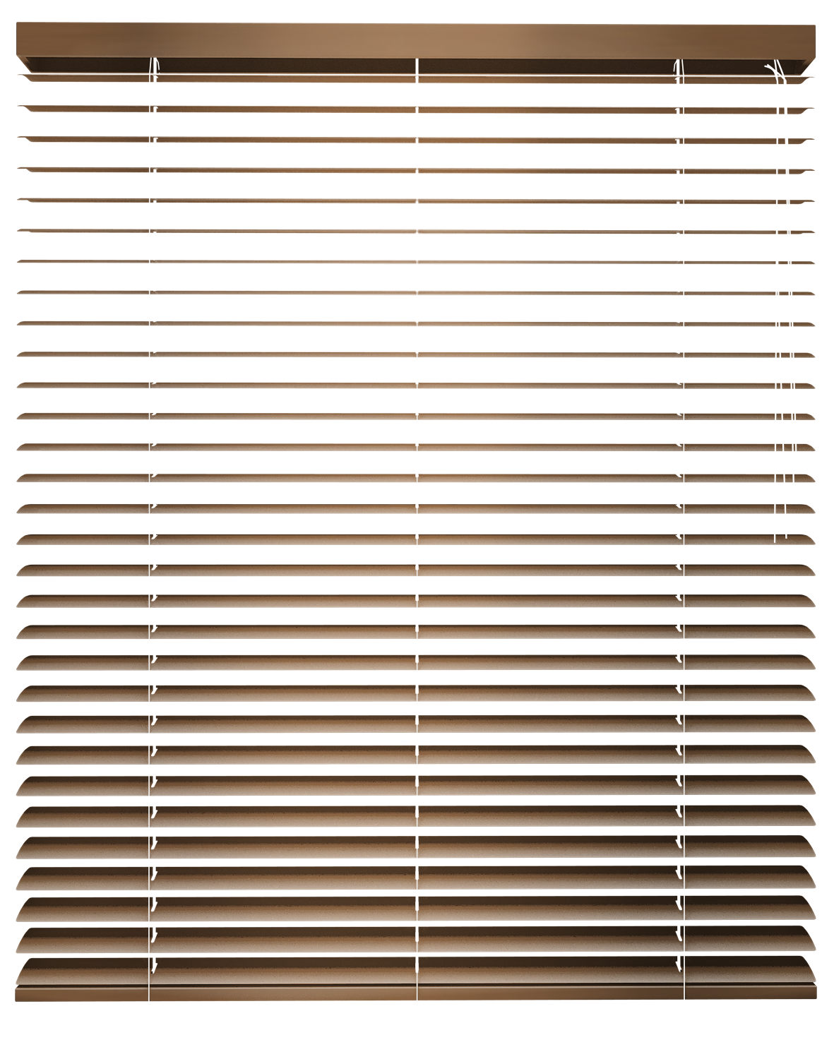 Vedelux Aluminium - Mat bruin - 35 mm - materiaalweergave