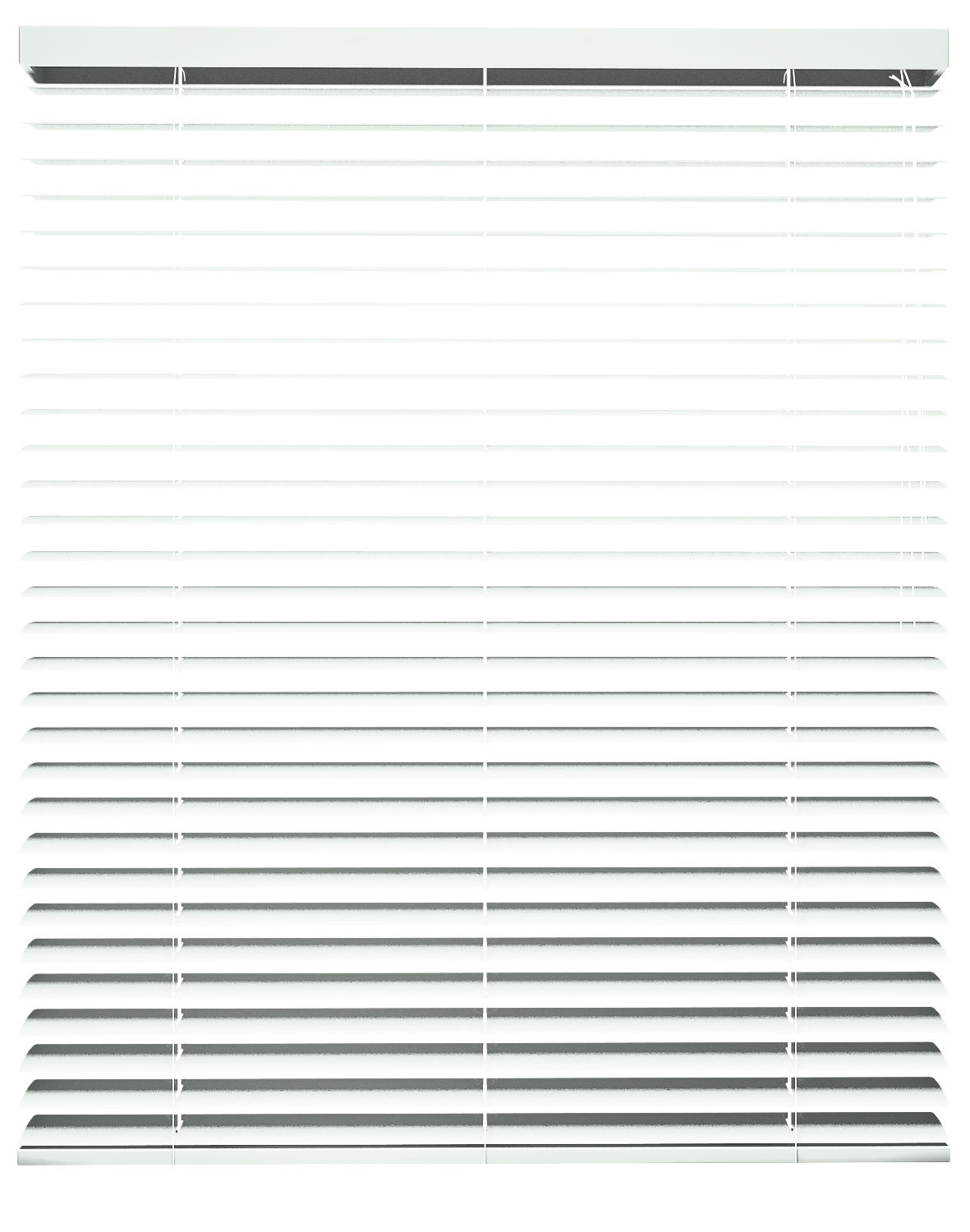 Vedelux Aluminium - Mat gebroken wit - 35 mm - materiaalweergave