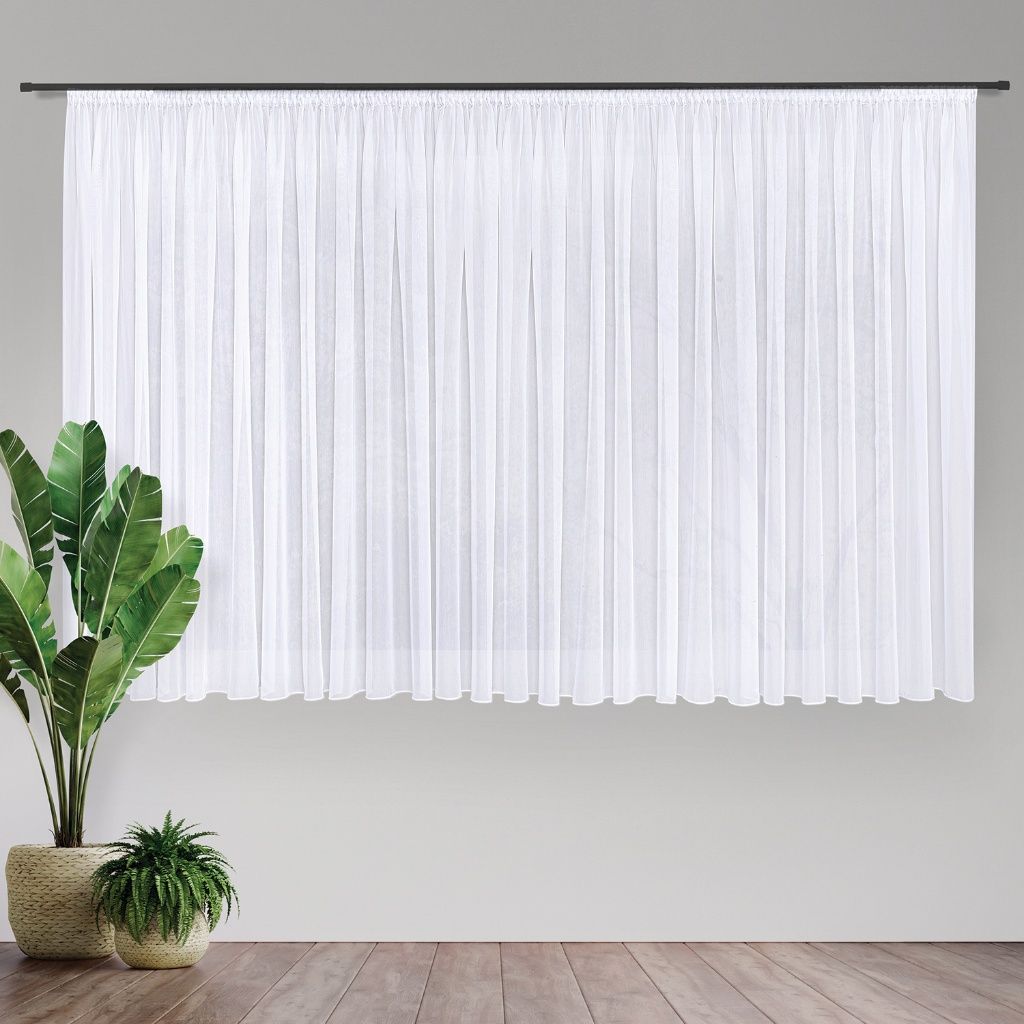 Gerster 40796 0001 wit - 175 x 600 cm (hoogte x breedte)