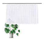 Gerster 40267 0001 wit - 150 x 450 cm (hoogte x breedte)