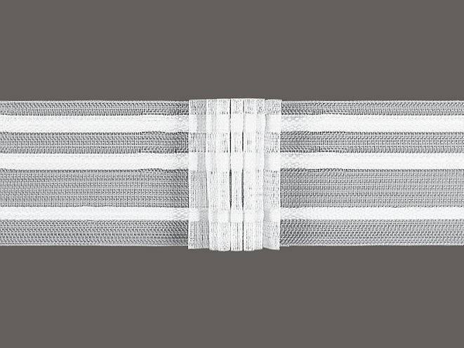 Gerster 6338 Faltenband 50mm, 300%, trans - 50 mm bandbreedte