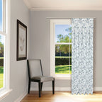 Gerster 40820 0800 blauw - 245 x 140 cm (hoogte x breedte)