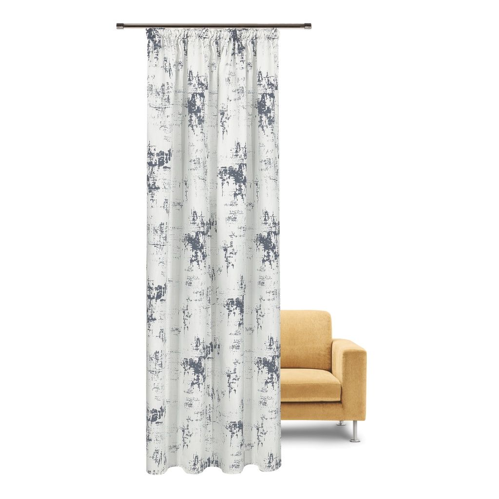 Gerster 40708 0810 antraciet - 245 x 140 cm (hoogte x breedte)