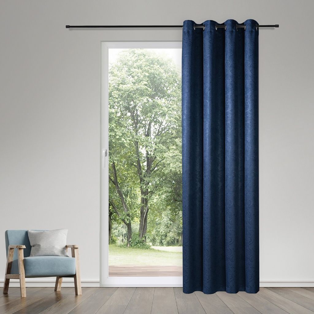 Gerster 41145 0800 blauw - 245 x 145 cm (hoogte x breedte)