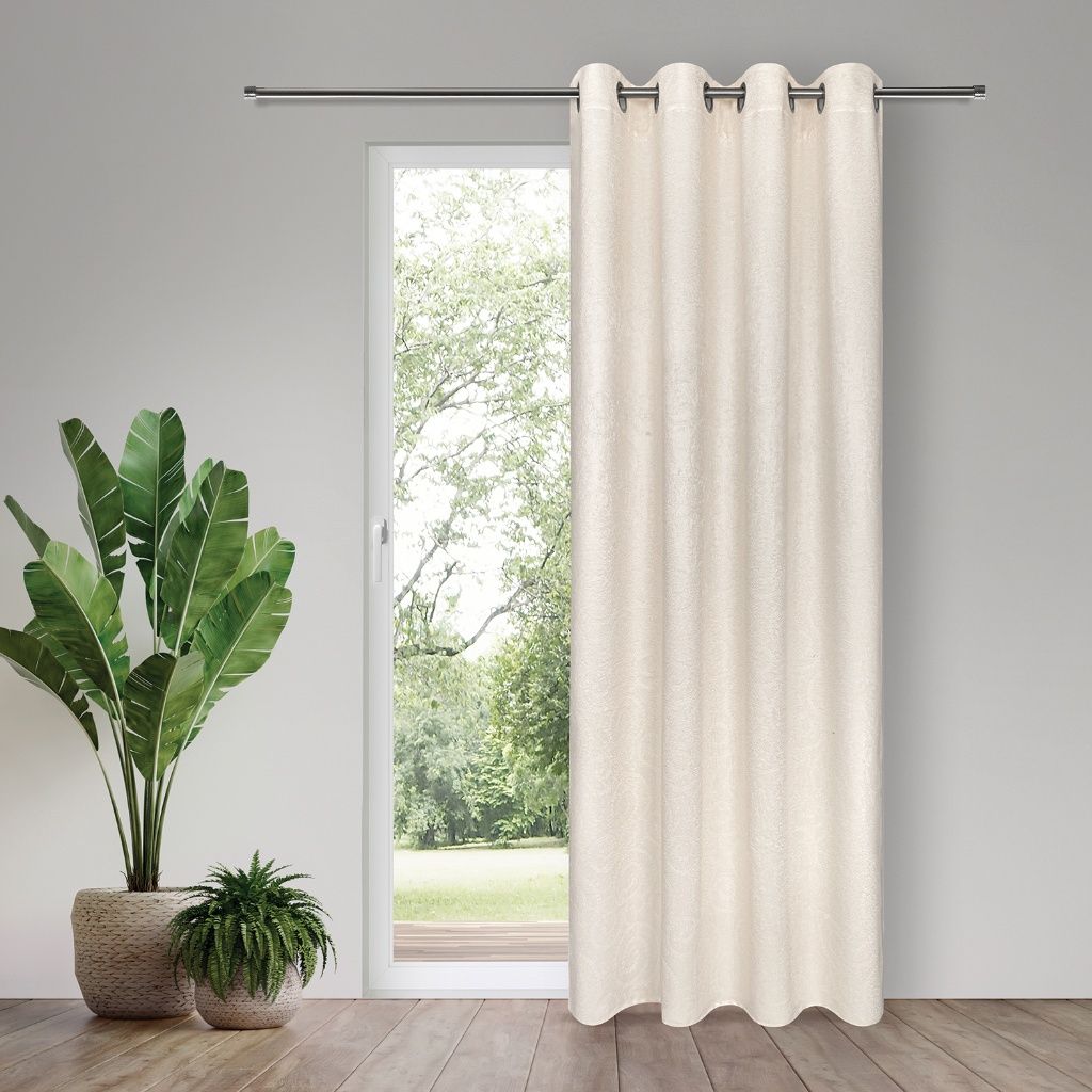 Gerster 40974 0023 beige - 245 x 140 cm (hoogte x breedte)