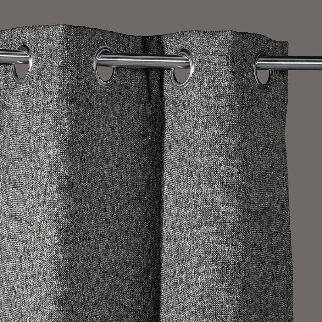 Gerster 41163 0810 antraciet - 245 x 140 cm (hoogte x breedte)