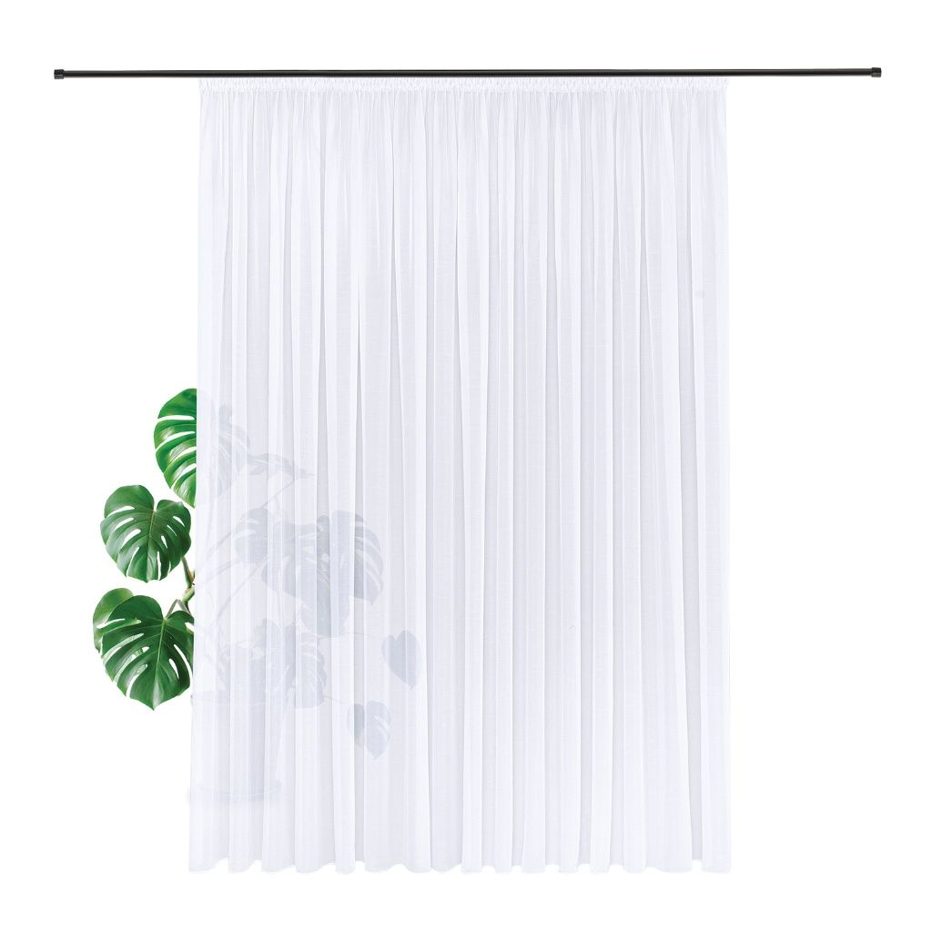 Gerster 40791 0001 wit - 245 x 300 cm (hoogte x breedte)