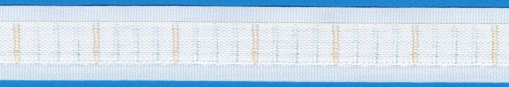 Gerster 6520 Stangeneinschubband 24mm, weiß weiß wit - 24 mm bandbreedte