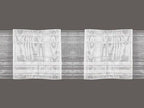 Gerster 6037 Flachfaltenbd. transp., 80 mm - 80 mm bandbreedte