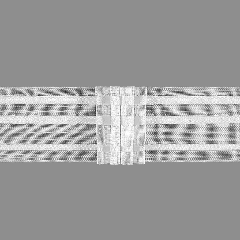 Gerster 6237 Faltenband 50mm, 300%, trans - 50 mm bandbreedte