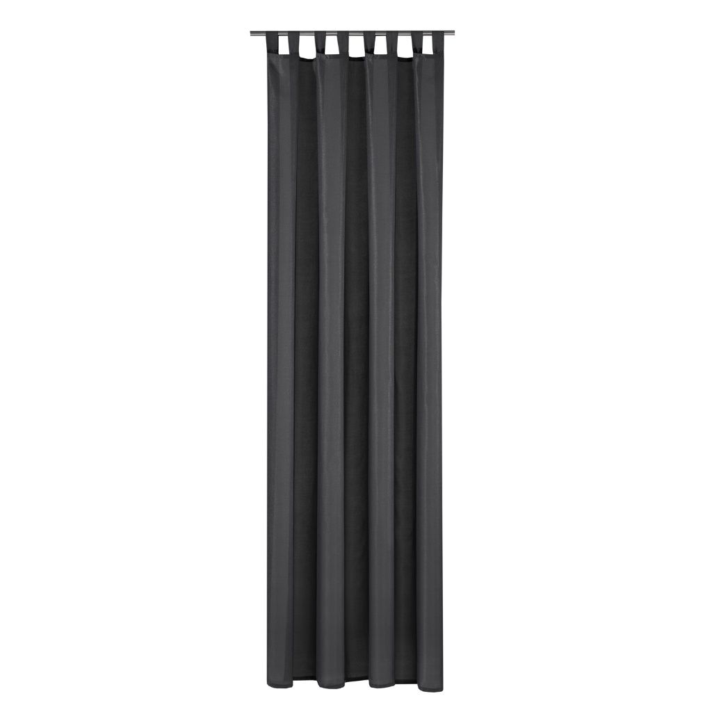 Gerster 40714 0840 lichtgrijs - 235 x 140 cm (hoogte x breedte)