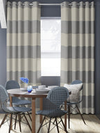 Recycle Stripe – Stro met Blauw Grijs – 51 — 135 cm