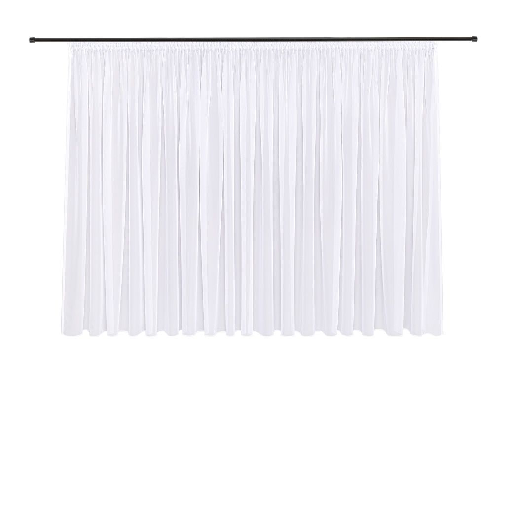 Gerster 40793 0001 wit - 175 x 450 cm (hoogte x breedte)