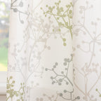Sureau – Off White met Olijf Groen – 36 — 138 cm