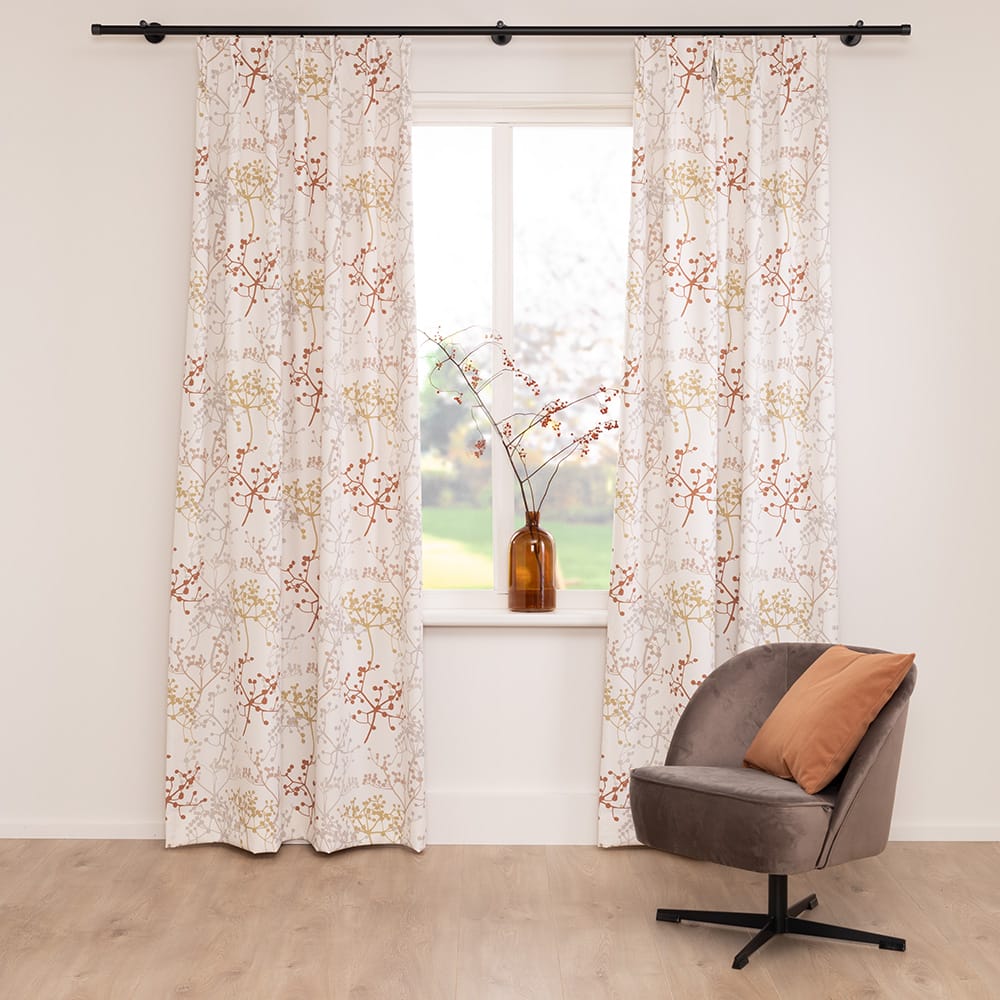 Sureau – Off White met Terracotta – 64 — 138 cm