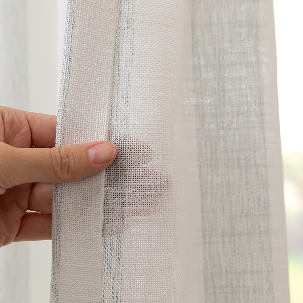Swipe – Off white met ijsblauw – 41 — 320 cm