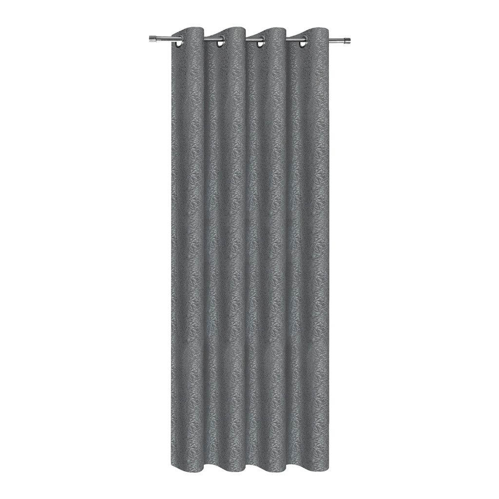 Gerster 41056 0840 lichtgrijs - 245 x 140 cm (hoogte x breedte)