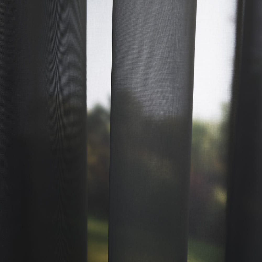 Top voile – Zwart – 10 — 320 cm