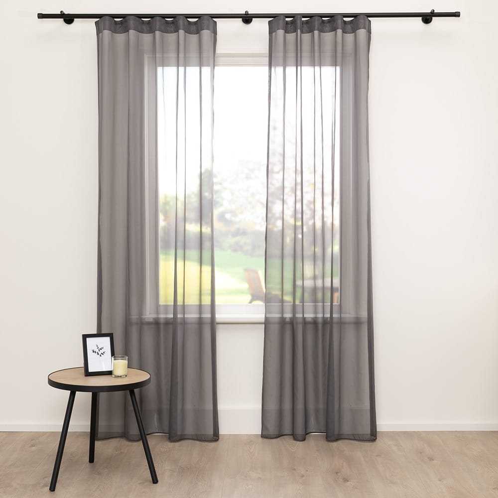 Top voile – Antraciet – 53 — 320 cm
