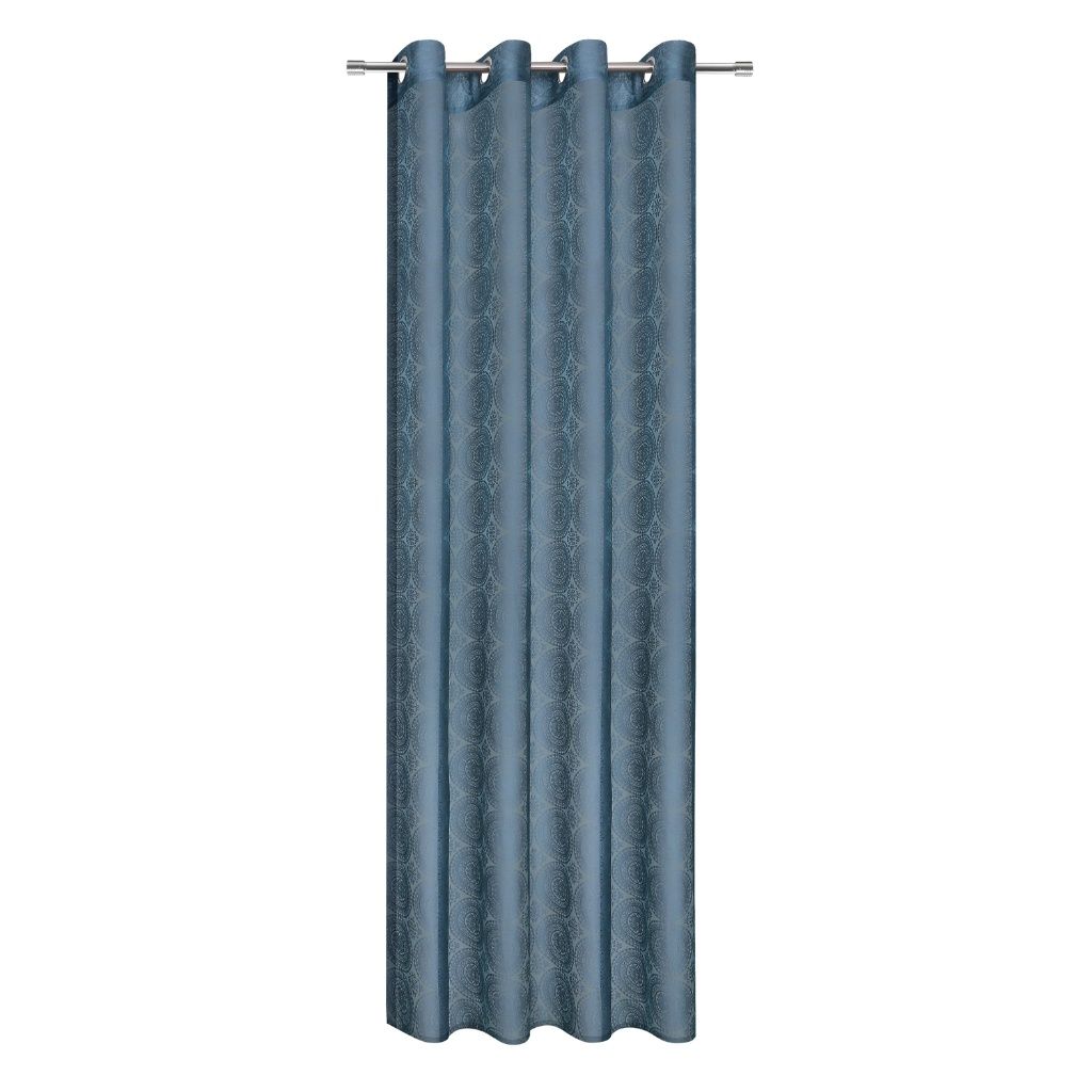 Gerster 40975 0800 blauw - 245 x 140 cm (hoogte x breedte)