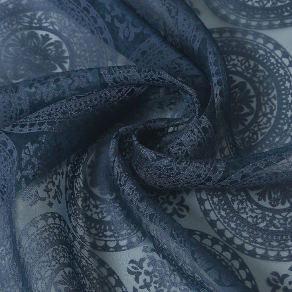 Gerster 40975 0800 blauw - 245 x 140 cm (hoogte x breedte)