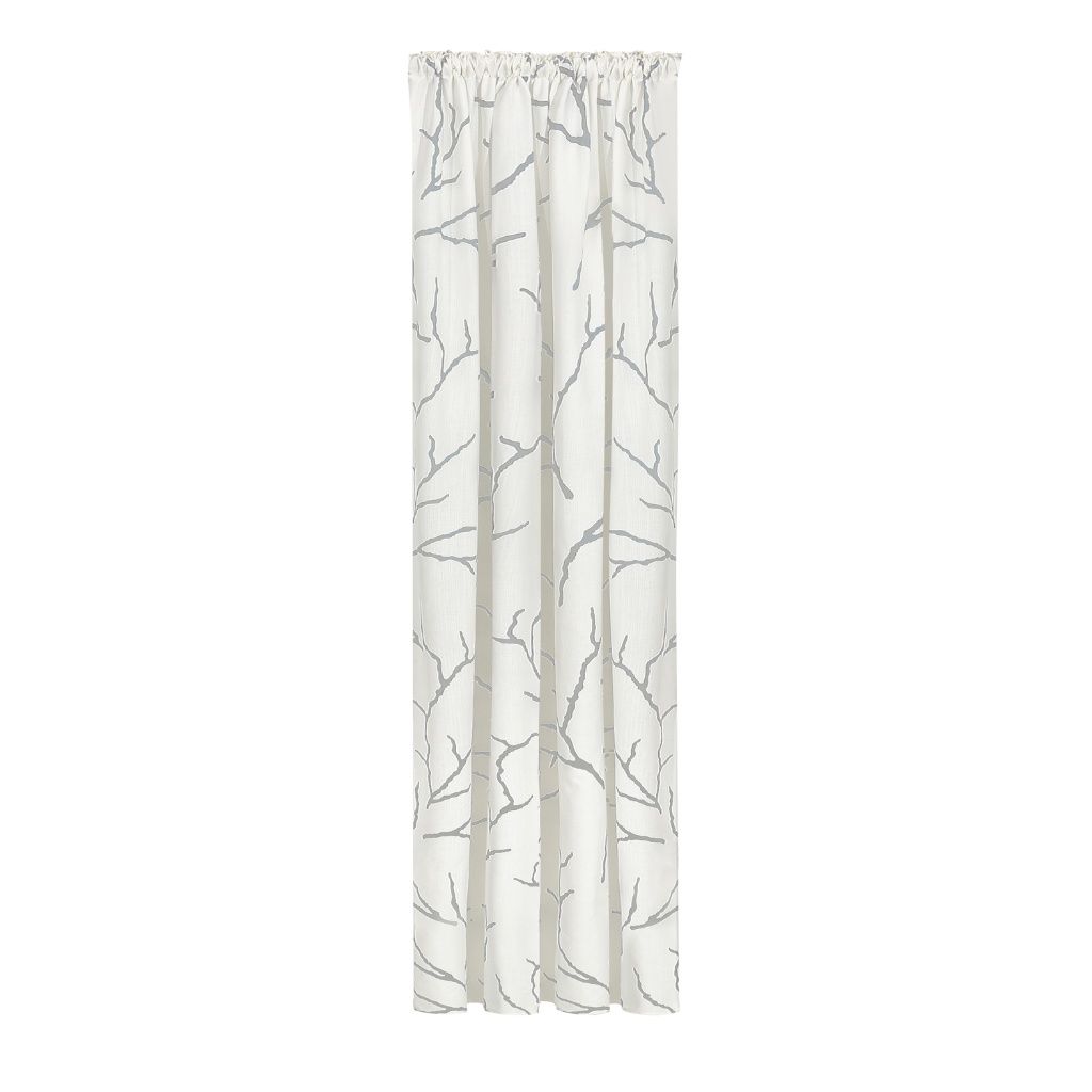 Gerster 40706 0840 lichtgrijs - 245 x 140 cm (hoogte x breedte)
