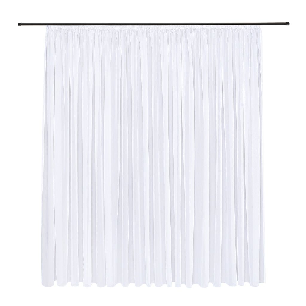Gerster 40942 0001 wit - 245 x 450 cm (hoogte x breedte)