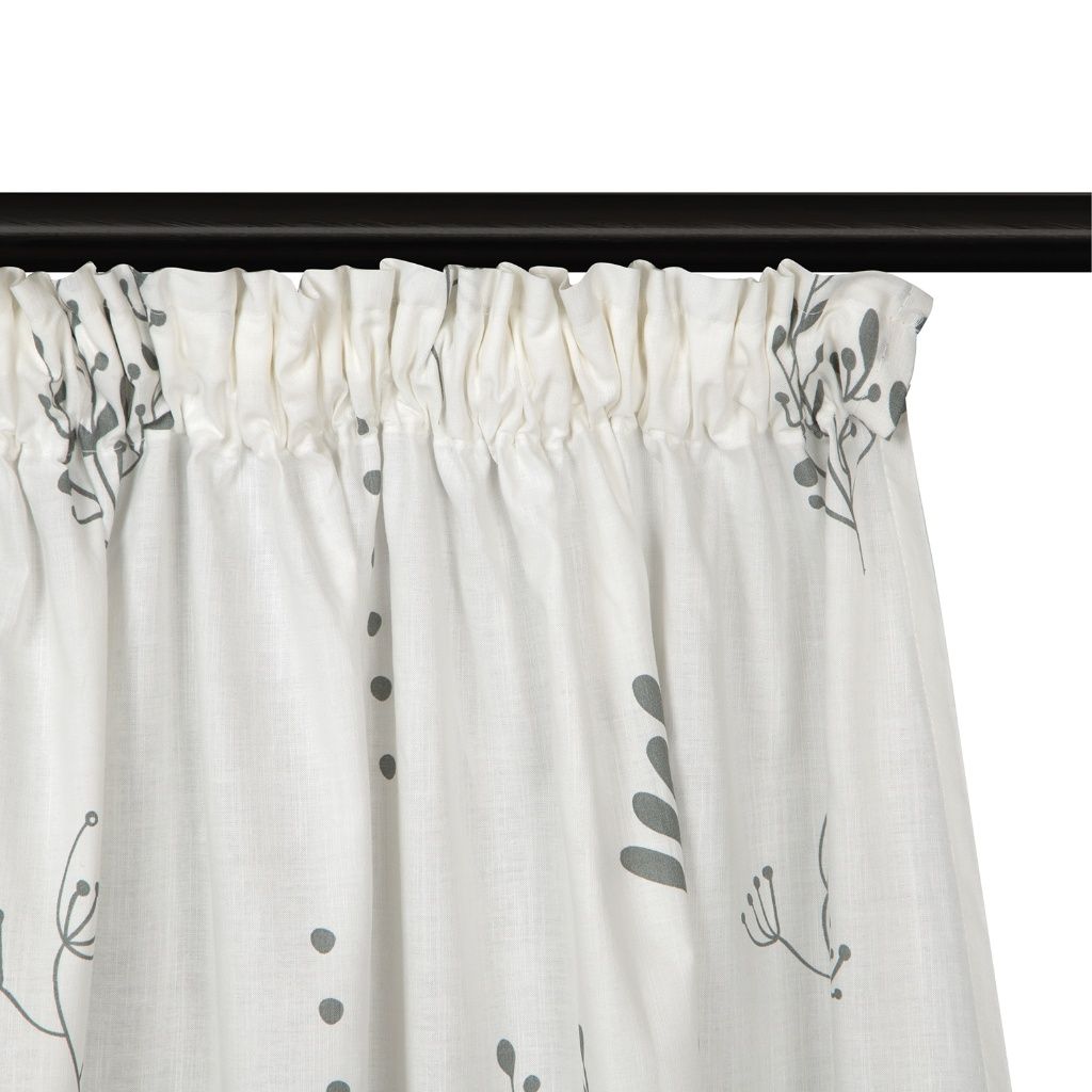 Gerster 40704 0810 antraciet - 245 x 140 cm (hoogte x breedte)