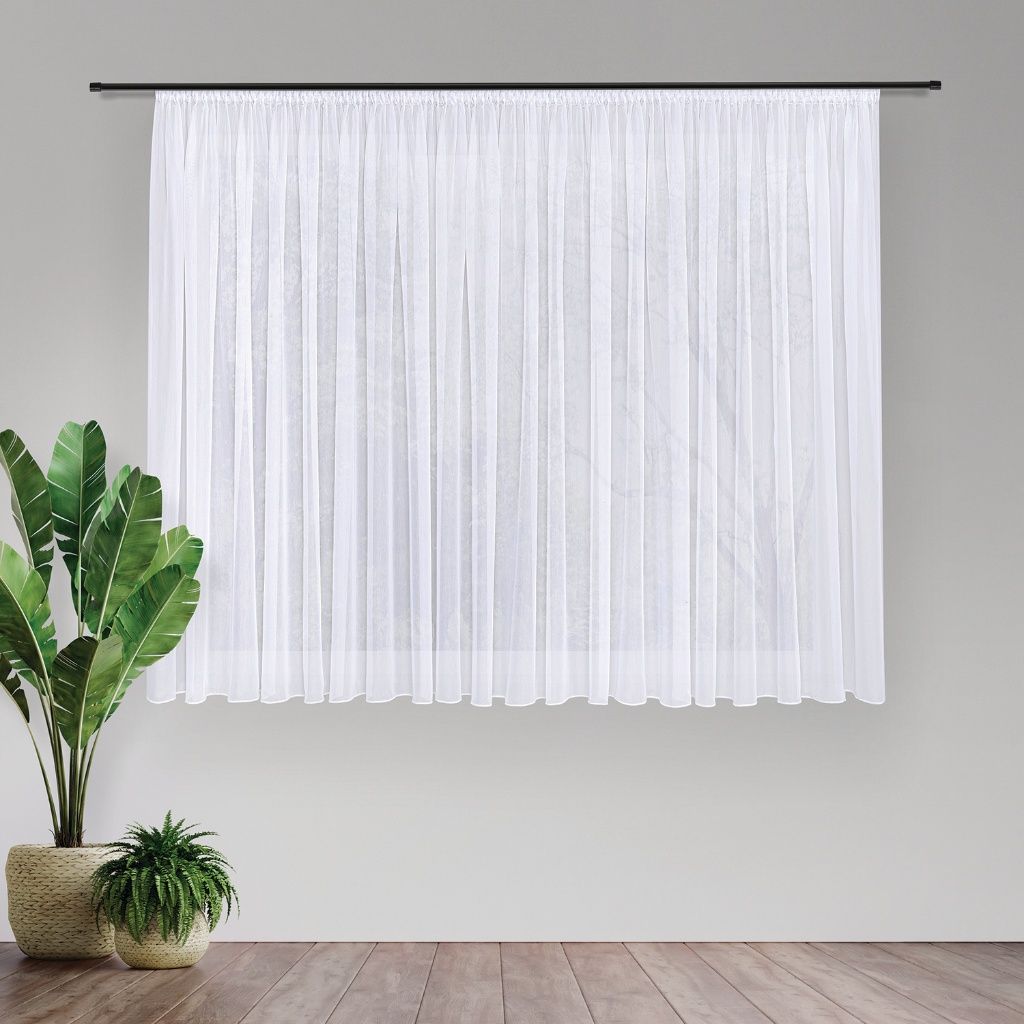 Gerster 40796 0001 wit - 175 x 450 cm (hoogte x breedte)