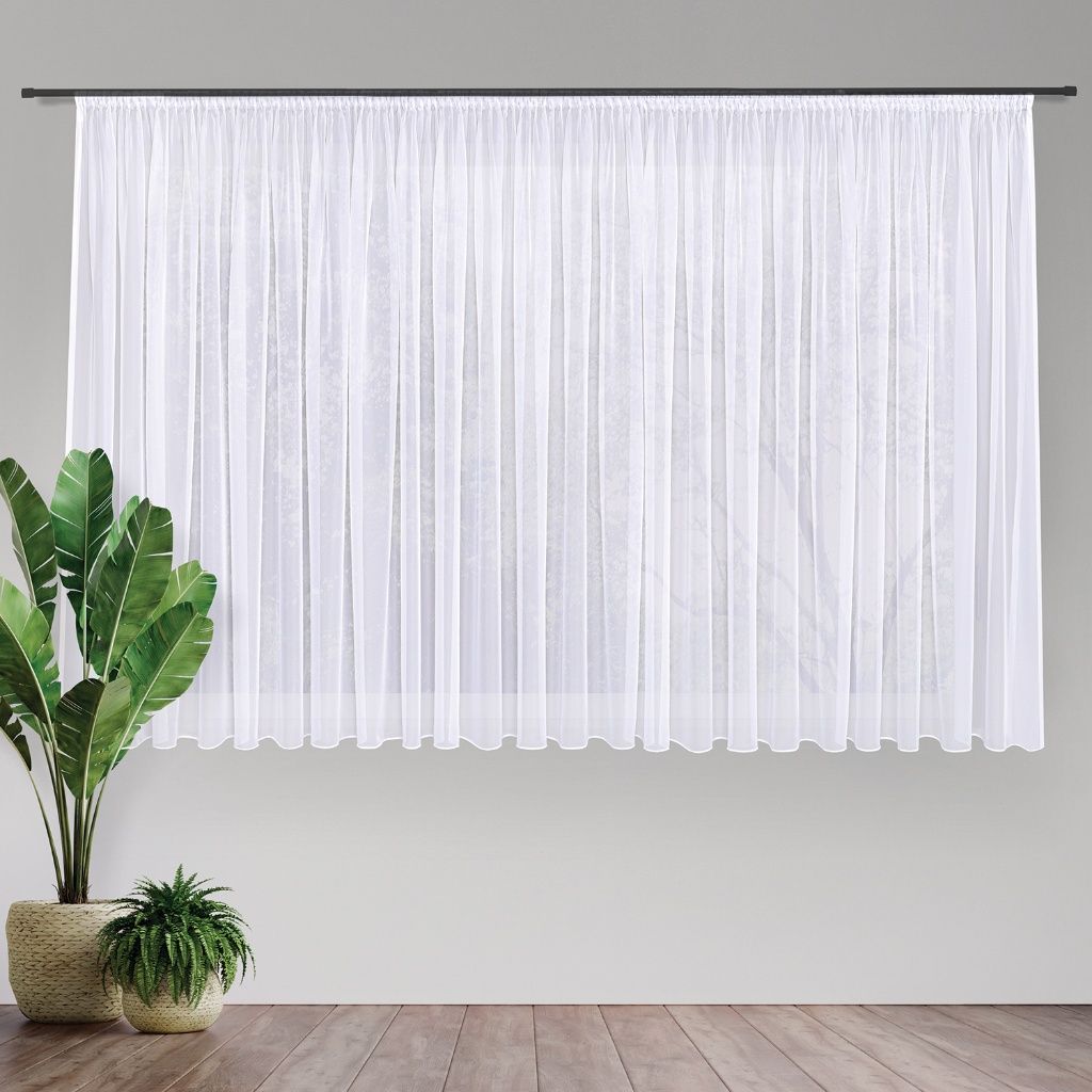 Gerster 40793 0001 wit - 175 x 600 cm (hoogte x breedte)