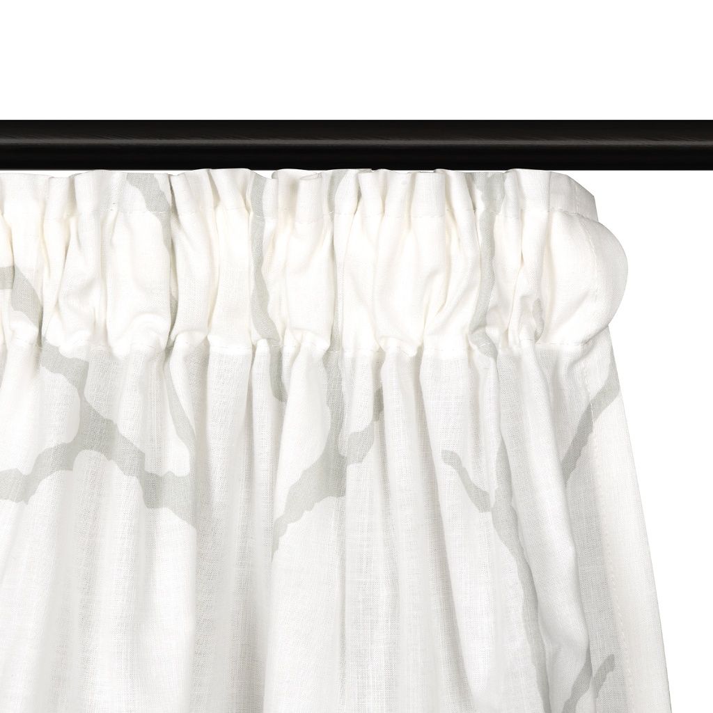 Gerster 40706 0840 lichtgrijs - 245 x 140 cm (hoogte x breedte)