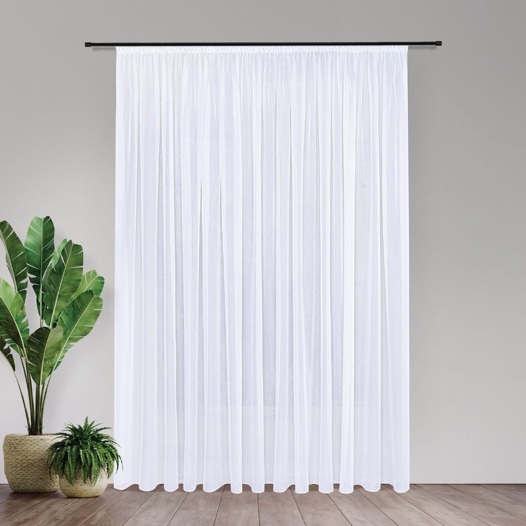 Gerster 40797 0001 wit - 245 x 300 cm (hoogte x breedte)