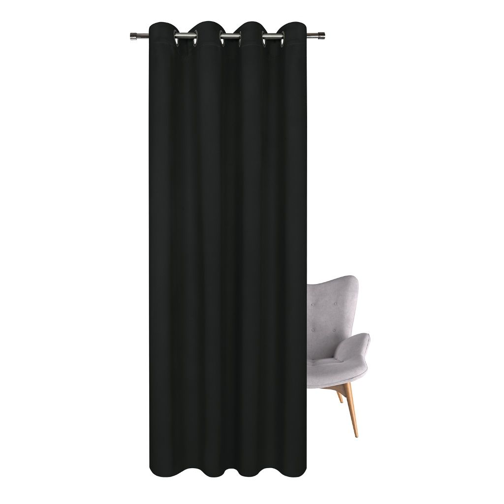 Gerster 41140 0999 zwart - 245 x 145 cm (hoogte x breedte)