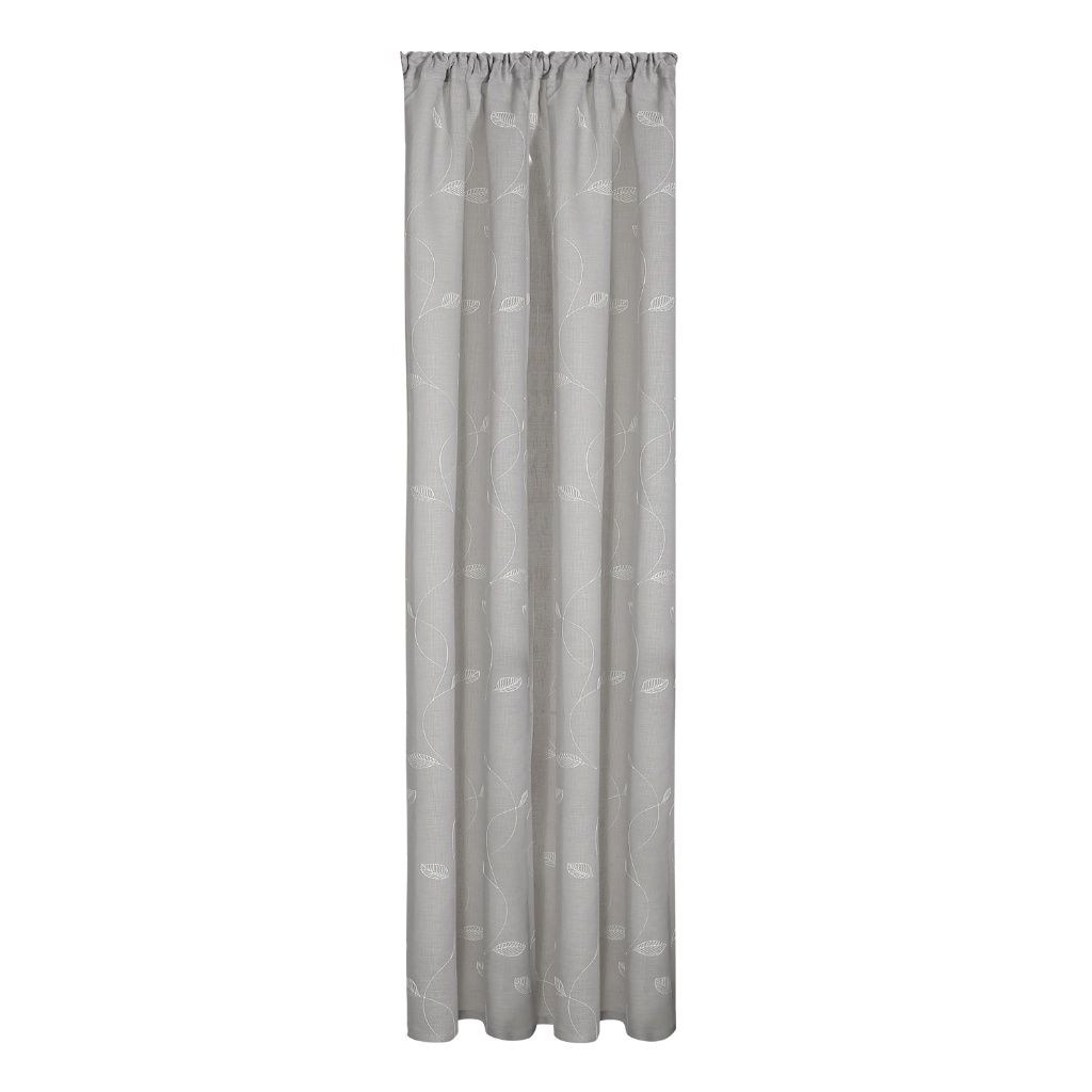 Gerster 40599 0840 lichtgrijs - 245 x 140 cm (hoogte x breedte)