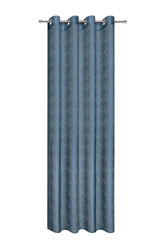 Gerster 40975 0800 blauw - 245 x 140 cm (hoogte x breedte)